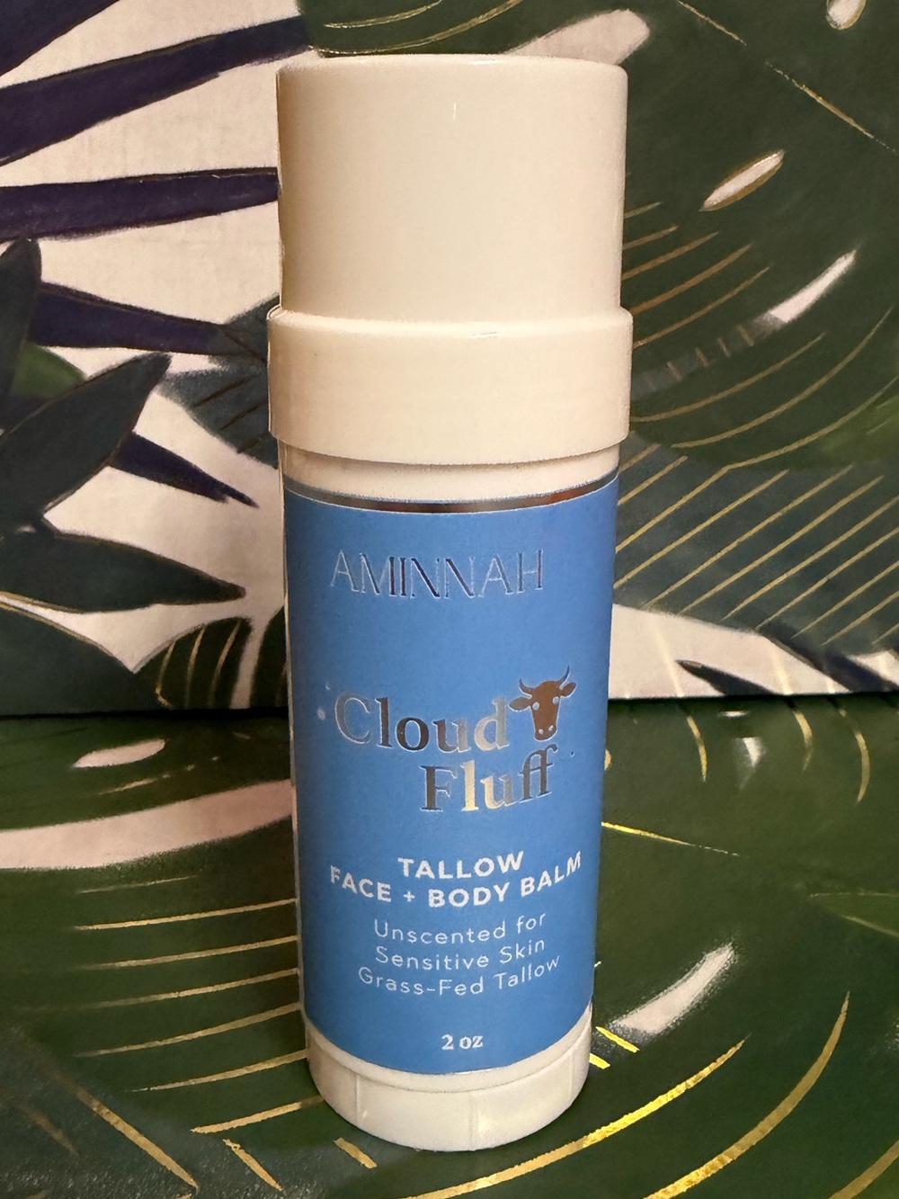 Aminnah Cloud Fluff Tallow Face & Body Balm Sensitive Skin 2 oz
